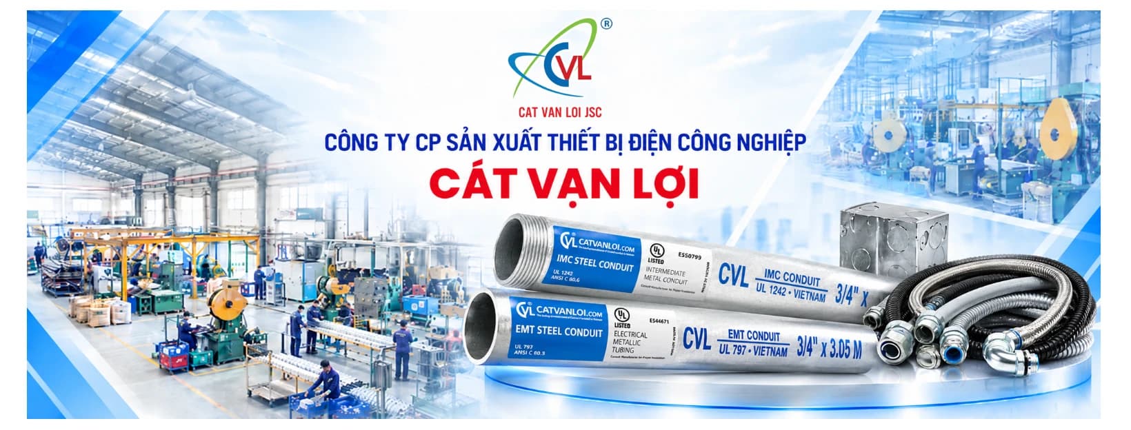 CÔNG TY CỔ PHẦN SẢN XUẤT THIẾT BỊ ĐIỆN CÔNG NGHIỆP CÁT VẠN LỢI