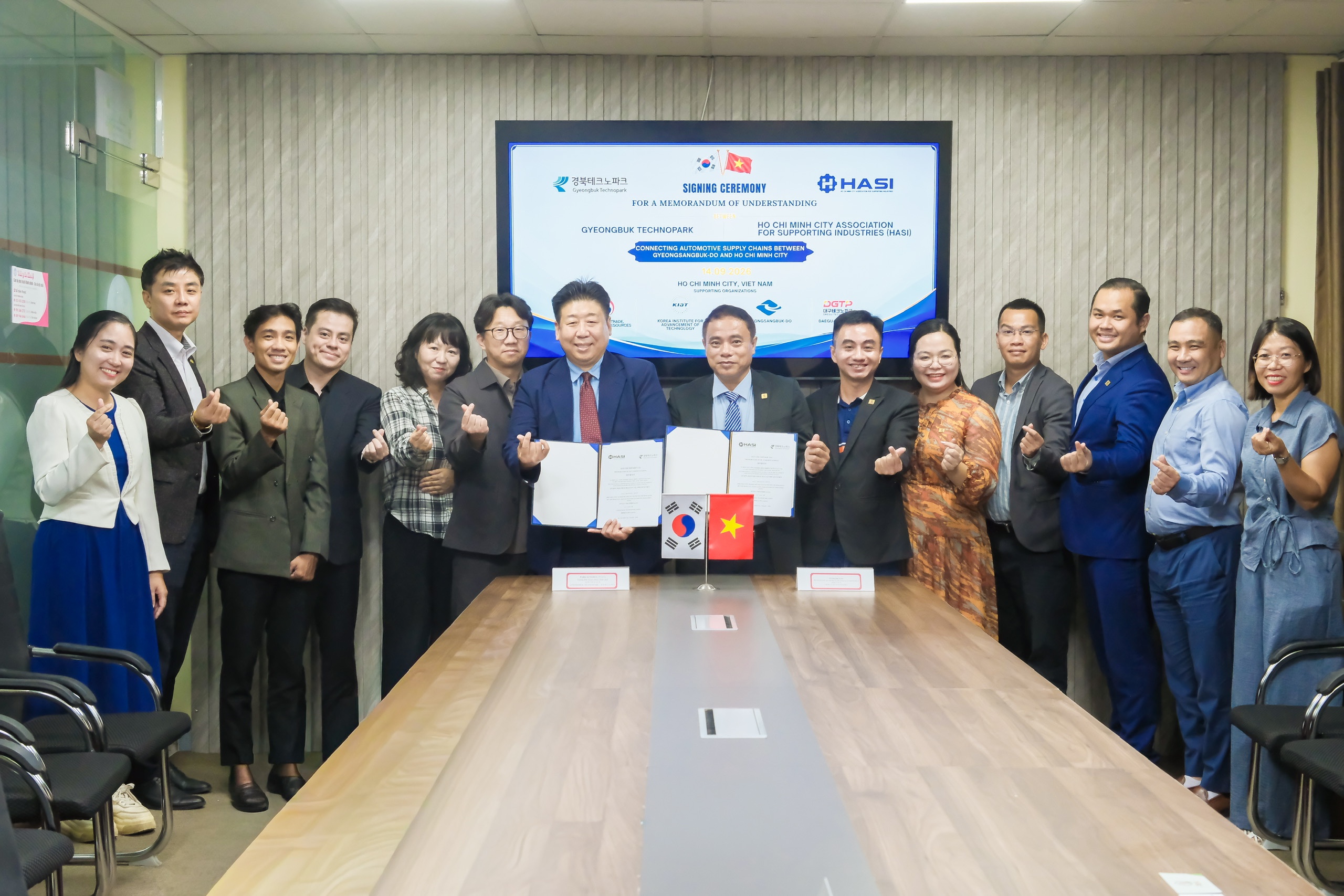 HASI bắt tay với Gyeongbuk Technopark (Hàn Quốc)