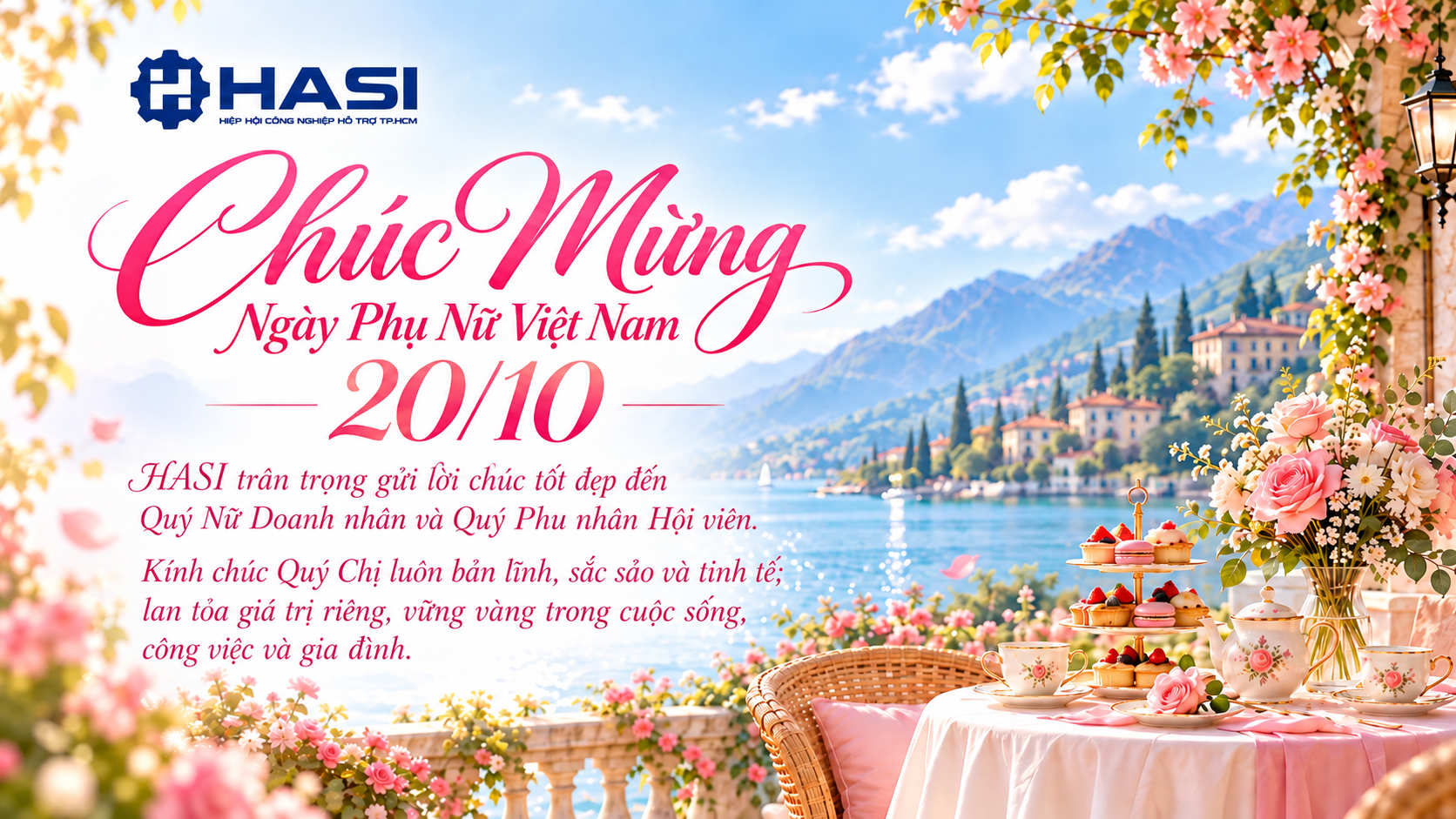 Chúc mừng Ngày Phụ Nữ Việt Nam 20/10