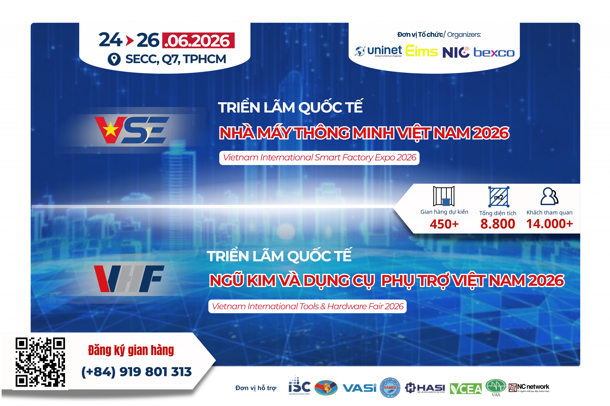 VHF; VSE ; Triển lãm, ngũ kim, nhà máy thông minh
